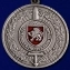Медаль "За защиту Республики Крым" в футляре из бархатистого флока с пластиковой крышкой