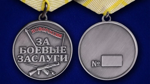 Медаль Новороссии "За боевые заслуги"