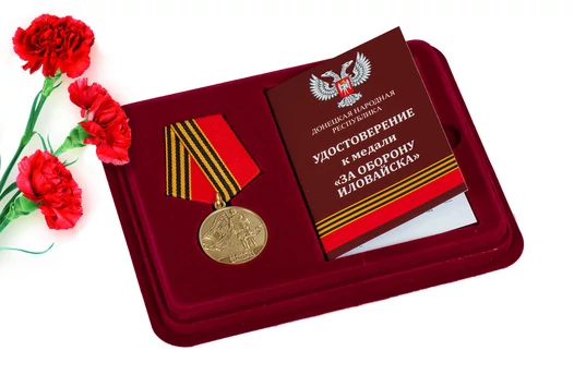 Медаль ДНР "За оборону Иловайска"