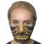 Полулицевая защитная маска принт "Кости черепа"