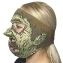 Неопреновая медицинская полнолицевая маска Skulskinz Zombie