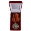 Медаль "Лисица" в красном бархатном футляре
