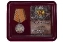 Медаль "Меткий выстрел Косуля" в футляре с отделением под удостоверение