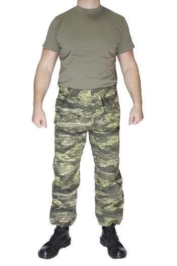 Маскхалат ткань сорочка 65 полиэстер 35 хлопок камуфляж Tiger stripe grey