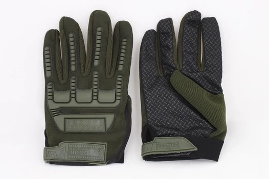 Перчатки тактические закрытые RIDGE OUTDOOR GLOVES цвет зеленый (olive)