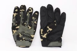 Перчатки тактические закрытые FLS AIRSOFT OUTDOOR GLOVES цвет камуфляж (camouflage)