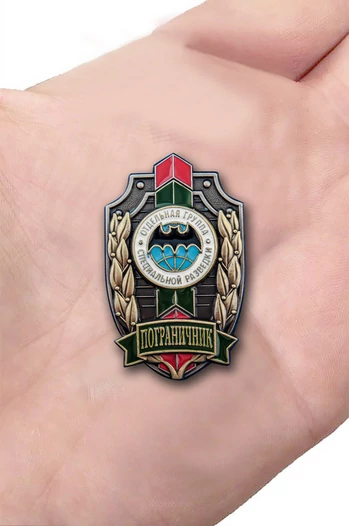 Знак "Пограничник" Отдельная группа специальной разведки №266