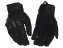 Перчатки стрелковые тактические А11 с мягкими вставками цвет черный