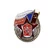 Знак Центральная группа войск 1968-1991 Размер 5,3х4 см