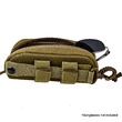 Тактический чехол для очков MOLLE с карабином (койот)
