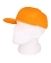 Бейсболка летняя с изогнутым козырьком Snapback цвет оранжевый