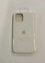 Силиконовый чехол для Apple iPhone 12/12 PRO (на Айфон 12/12 ПРО) цвет белый