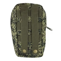 Подсумок - карман MOLLE 600D для аптечки 19х10х3 см цвет камуфляж Цифра зеленая