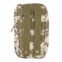 Подсумок - карман MOLLE 600D для аптечки 19х10х3 см цвет камуфляж Digital desert