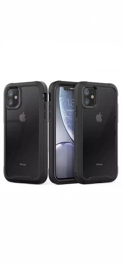 Противоударный чехол для Apple iPhone 13 PRO (на Айфон 13 ПРО) цвет черный