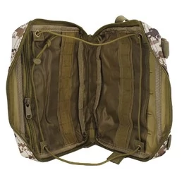 Подсумок MOLLE армейский для доп. снаряжения 24*19см камуфляж digital desert