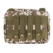 Подсумок MOLLE армейский для доп. снаряжения 24*19см камуфляж digital desert