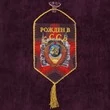 Автомобильный вымпел "Рождён в СССР" №134 С
