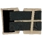 Тазобедренный бандаж-протектор цвет песочный с черными резинками