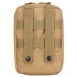 Подсумок под аптечку MOLLE 20х15х8см цвет Койот