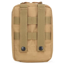 Подсумок под аптечку MOLLE 20х15х8см цвет Койот