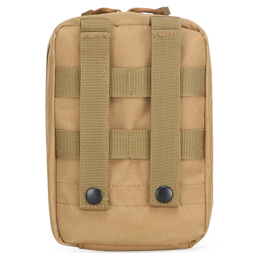Подсумок под аптечку MOLLE 20х15х8см цвет Койот