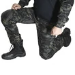 Костюм тактический с наколенниками камуфляжный MTP black