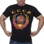 Черная футболка с гербом СССР  №17