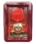 Сувенирная медаль "Родившемуся в СССР" 37 мм в бордовом футляре без удостоверения
