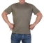 Мужская футболка ВКПО с ростовкой цвета хаки