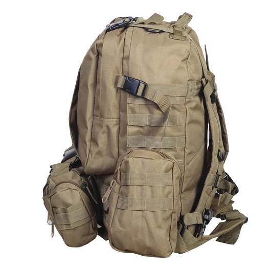 Рюкзак с подсумками тактический 40 л цвет койот coyote