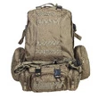 Рюкзак с подсумками тактический 40 л цвет койот coyote