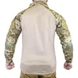 Рубашка тактическая Kamukamu боевая с налокотниками камуфляж MTP / Combat Shirt MTP light