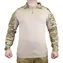 Рубашка тактическая Kamukamu боевая с налокотниками камуфляж MTP / Combat Shirt MTP light