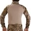 Рубашка тактическая Kamukamu боевая с налокотниками камуфляж MTP / Combat Shirt MTP light