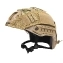 Шлем защитный тактический страйкбольный со шнуровкой цвет камуфляж MTP