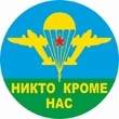 Наклейка на авто Никто Кроме Нас D-10 №П18