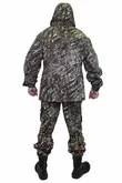 Костюм тактический для охоты летний "Hunter" ткань Твилл камуфляж темный камыш