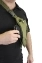 Сумка-слинг мужская тактическая на правое плечо 34х28х3 см цвет Олива