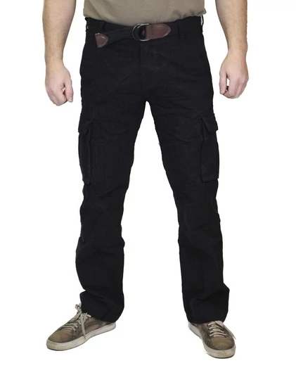 Брюки демисезонные на ФЛИСЕ Military Outdoor Premium цвет черный