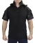 Рубашка тактическая с коротким рукавом и капюшоном камуфляж MTP black