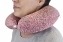 Подушка для шеи антистресс макс.объем шеи 40 см цвет Розовый меланж