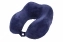 Подушка для шеи дорожная ортопедическая упругая цвет сапфировый синий