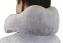 Подушка для шеи дорожная ортопедическая упругая цвет дымчатый серый