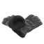 Перчатки автомобильные кожаные на флисе с защитой суставов цвет черный