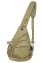Сумка-слинг "Капля" мужская тактическая с USB-проводом 44Х30Х10 см цвет Койот