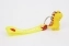 Брелок-игрушка детский Динозавр цвет желтый высота 5 см