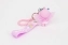 Брелок-игрушка детский Феечка с крыльями розовая высота 5 см