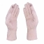 Перчатки элегантные женские "Сенсорный палец" иск.замша цвет светло-розовые