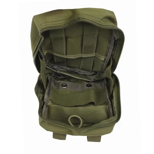 Подсумок под аптечку MOLLE 20х15х8см цвет Олива Без красного креста